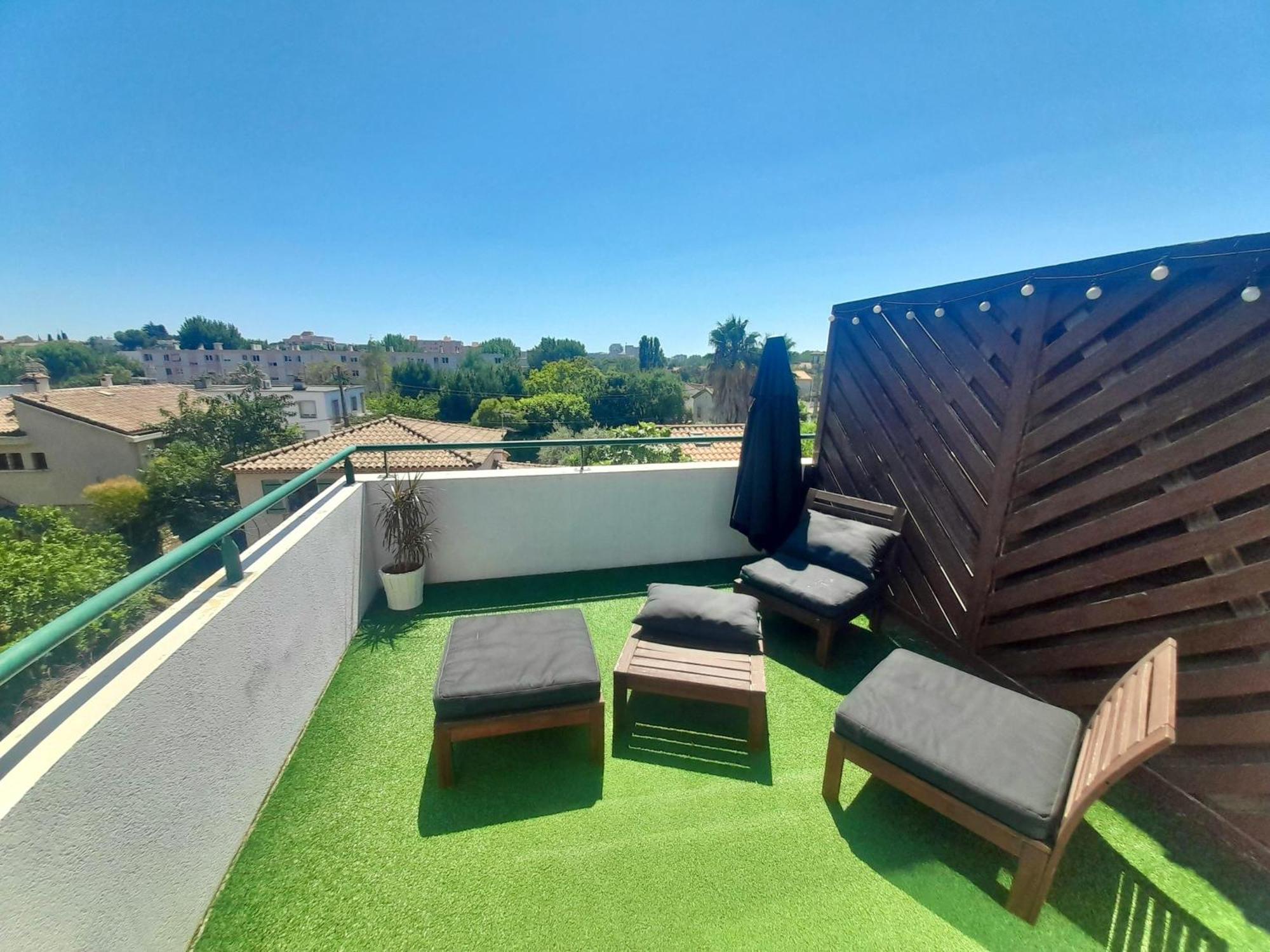 Terrasse De La Pompignane - T2 Lumineux Plein Sud Lägenhet Montpellier Exteriör bild